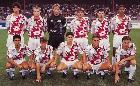 Vintage Servette Genf Trikot Lotto 1993/94 L/XL