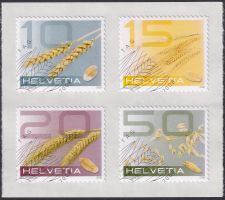 2008, Nr.1279-1282 (Getreide) mit Ersttags-Stempel.