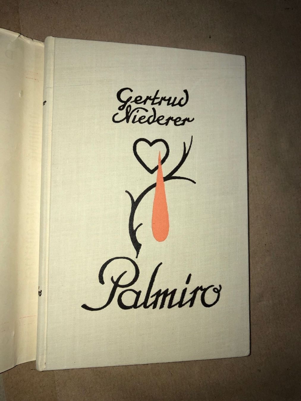 Libri: Gertrud Niederer: Palmiro. Erzählung. – Usato da Zürich venduto da allp 1
