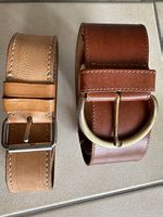 Cinture in vera pelle e cuoio