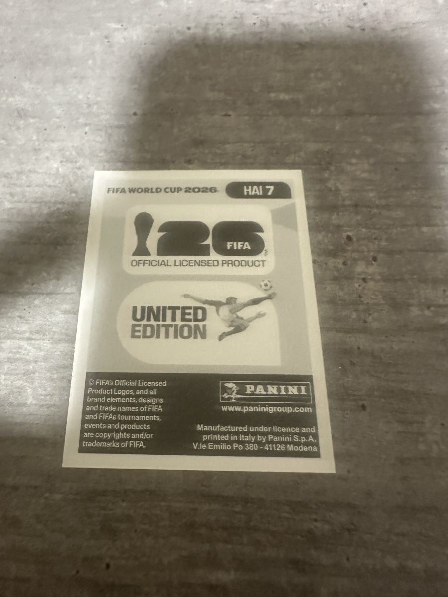Panini Carte collezionabili: HAI 7 , FIFA WORLD CUP 2026 PANINI  – Nuovo (secondo la descrizione) da Frauenfeld venduto da 1PegPeg1 1