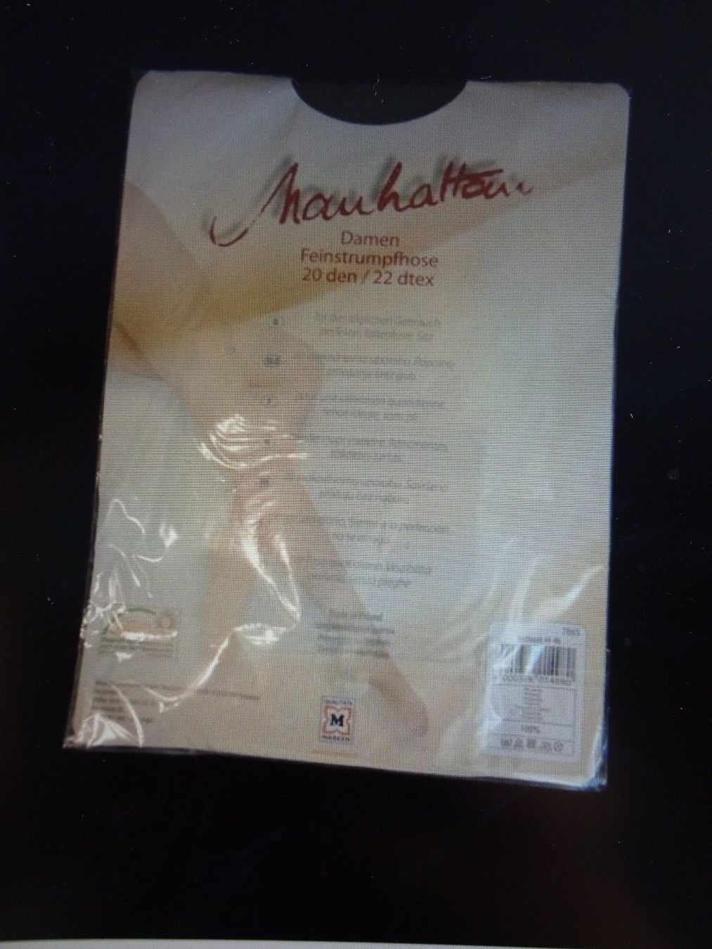 Strümpfe & Strumpfhosen: Fein-Strumpfhose/Manhattan – Neu und originalverpackt aus Rothrist von Mistery1 1