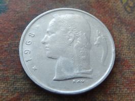 BELGIQUE  1  Franc  1968