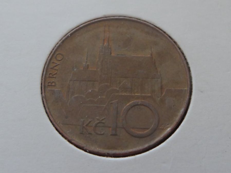 Tutti le monete: TCHEQUIE  10  Korun  1993 – Usato da Romanel-sur-Lausanne venduto da Swift13 1