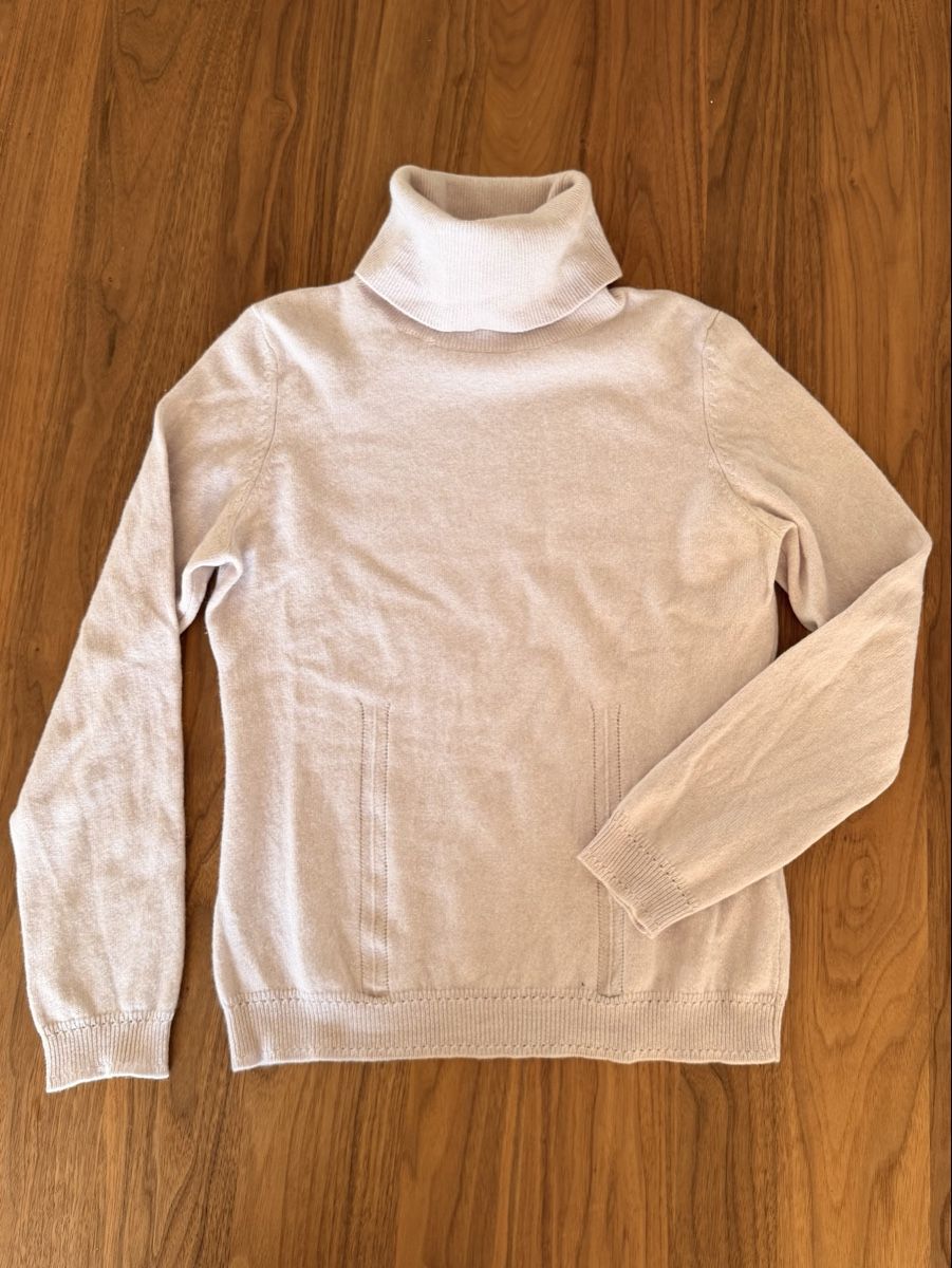 Pulls & Sweat-shirts: Cashmere Rollkragenpullover rosa Gr. S – D'occasion à Zürich par blancali