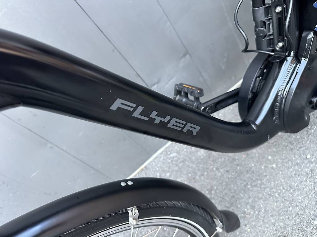 Biciclette: E-bike Flyer da donna 36v nera  – Usato da Quartino venduto da DiloUsato 7