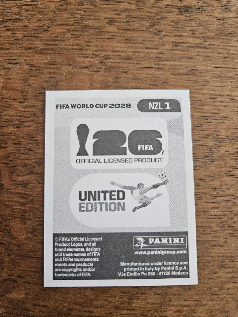 Panini Sammelbilder & Trading cards: Panini Sticker WM 2026 - NZL 1 – Neu (gemäss Beschreibung) aus Reinach BL von BaselStar 1