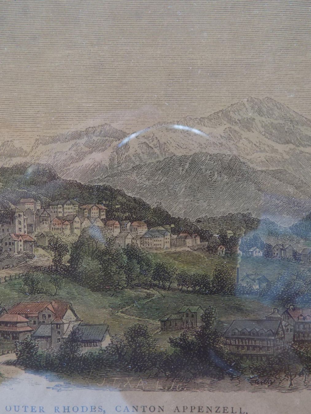Incisioni: Herisau koloriert – Usato da Risch venduto da Rischli15 5