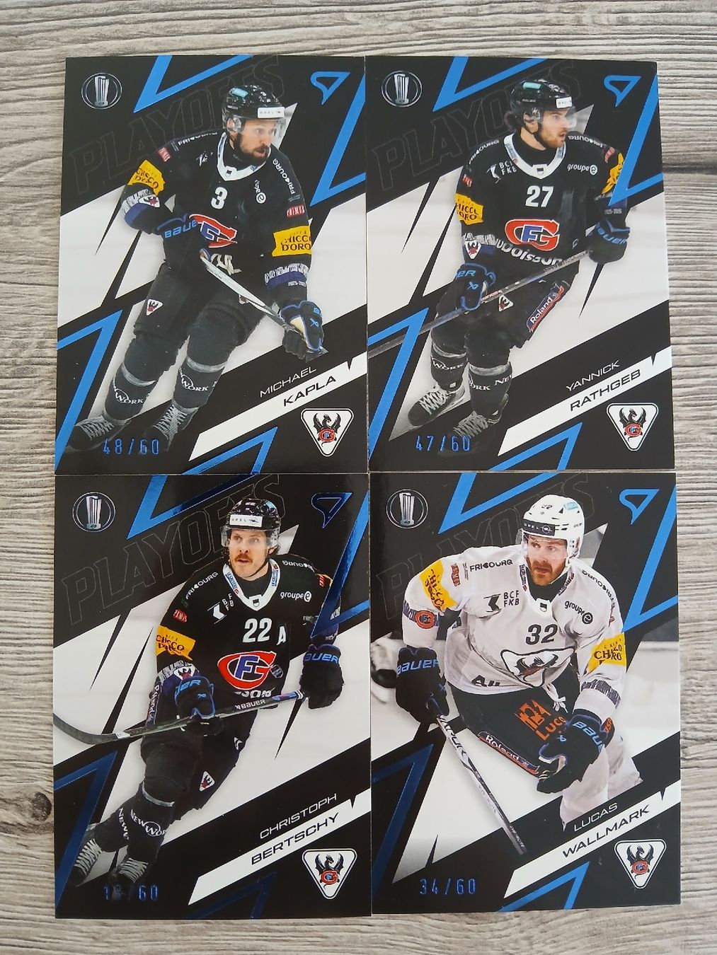 Sportzoo Sammelbilder & Trading cards: Eishockey Karten Playoffs Gotteron – Neu (gemäss Beschreibung) aus Düdingen von oliheimo92