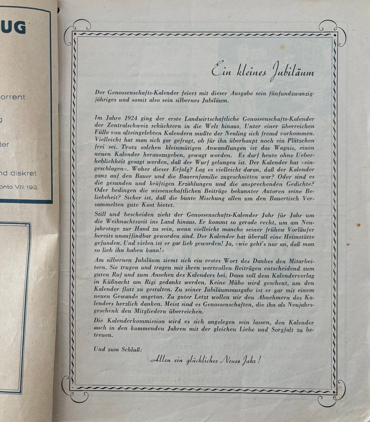 Calendari: Genossenschafts-Kalender 1948 – Usato da Sarnen venduto da Livres 1