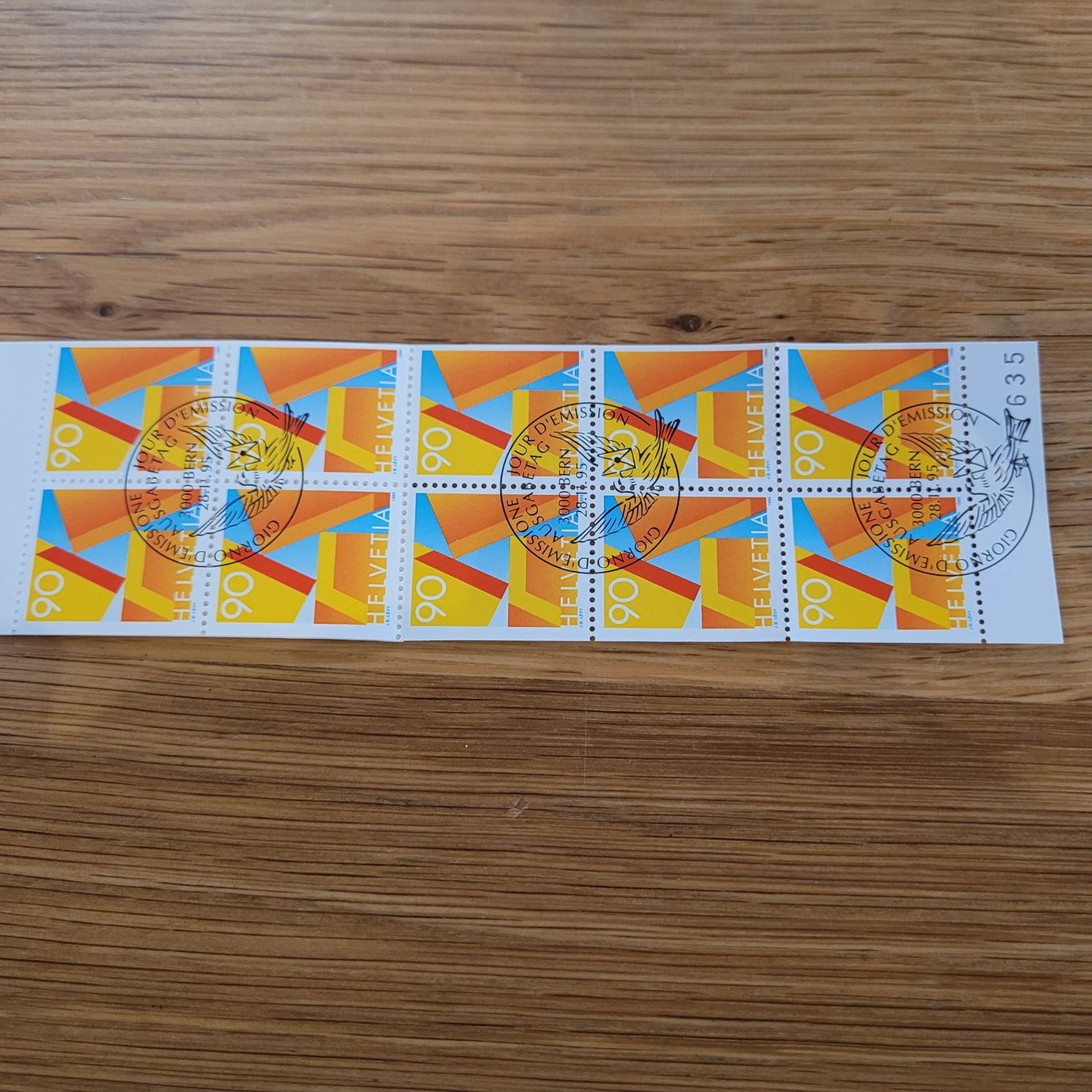 Alle Briefmarken: Markenheftchen Carnet De Timbre – Gebraucht aus Biel/Bienne von Destockweb 1