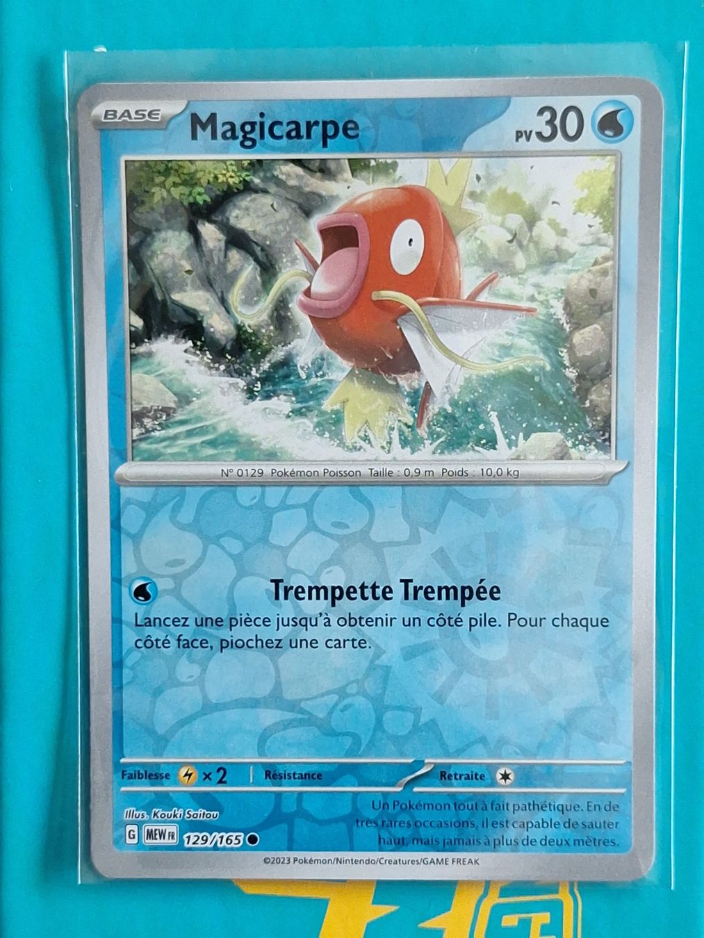 Pokémon Carte collezionabili: Magicarpe - Mew 151 Reverse Holo Francaise – Usato da Altstätten SG venduto da GGsGameshop