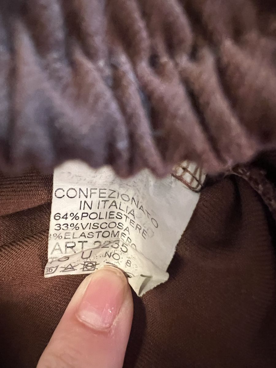 Pantaloni: Braune Stoffhose mit Taschen – Usato da Schönenberg ZH venduto da Bosh 1