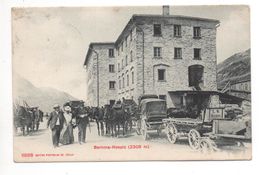 BERNINA-HOSPIZ Viele Pferde-Kutschen