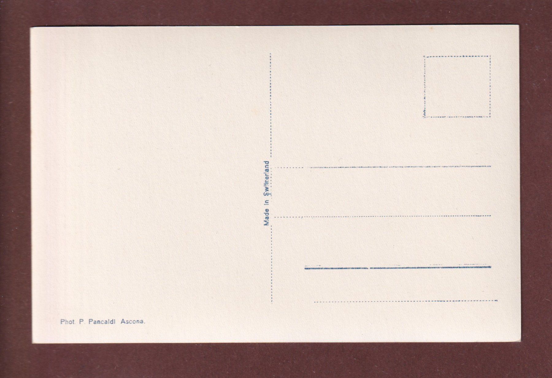 Cartoline postali: BRISSAGO – Usato da Pully venduto da nicecards 1