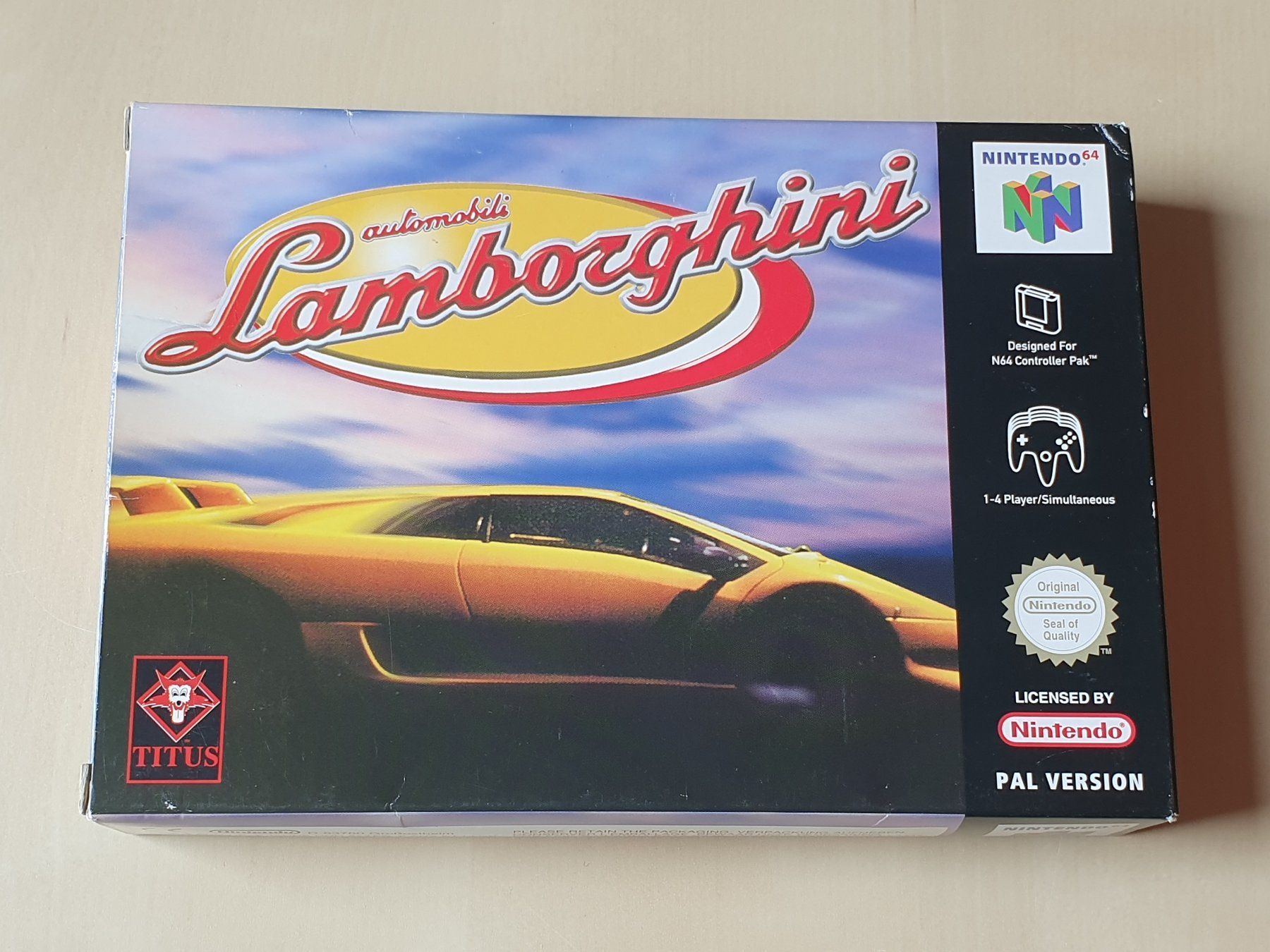 Nintendo Spiele: Lamborghini – Gebraucht aus Stansstad von collectorsshop