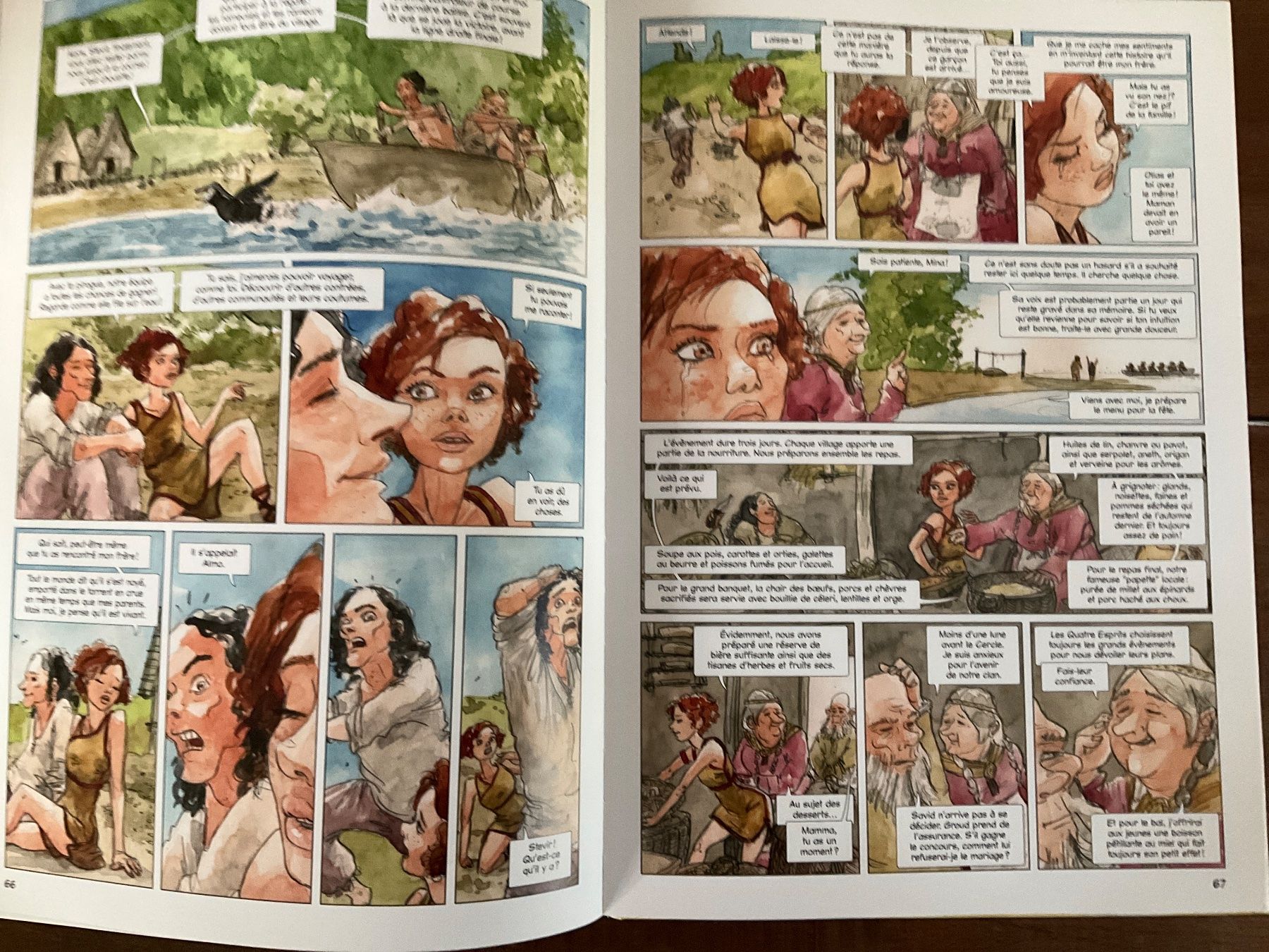 Fumetti: La Course de pirogues - BD - Édition signée + dessin ! – Usato da Avenches venduto da Lactobacille 6