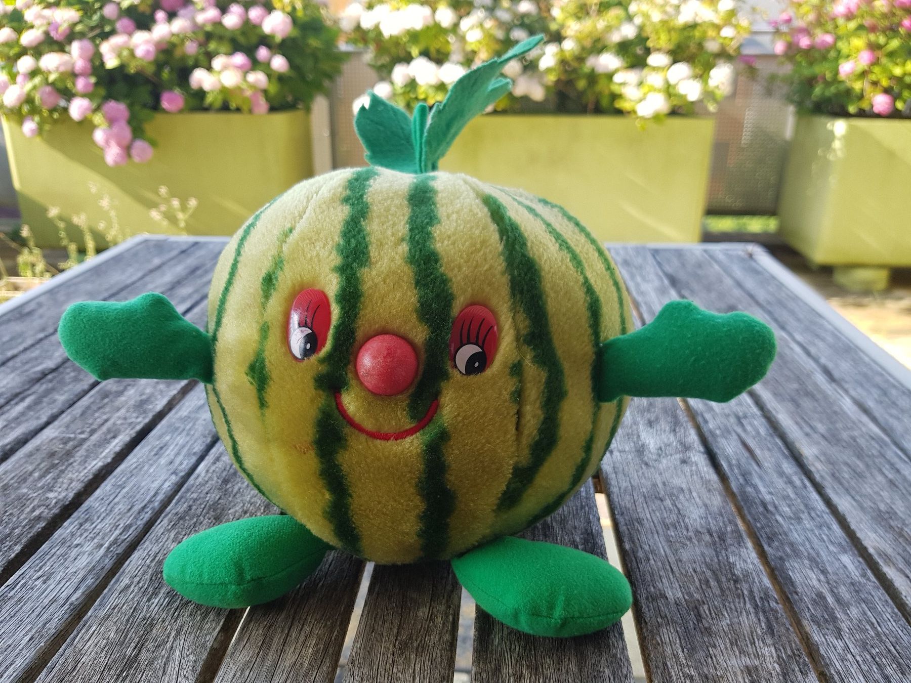 Spielzeuge: Plüschmelone – Gebraucht aus Jona von dampfnuggi