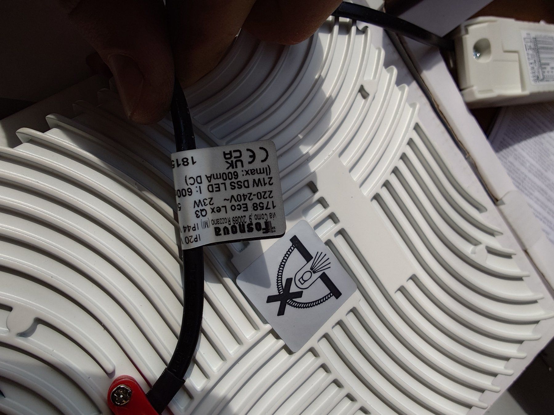 Lampes: Einbauleuchte quadratisch LED – Neuf avec emballage d'origine à Thun par werft_thun 2