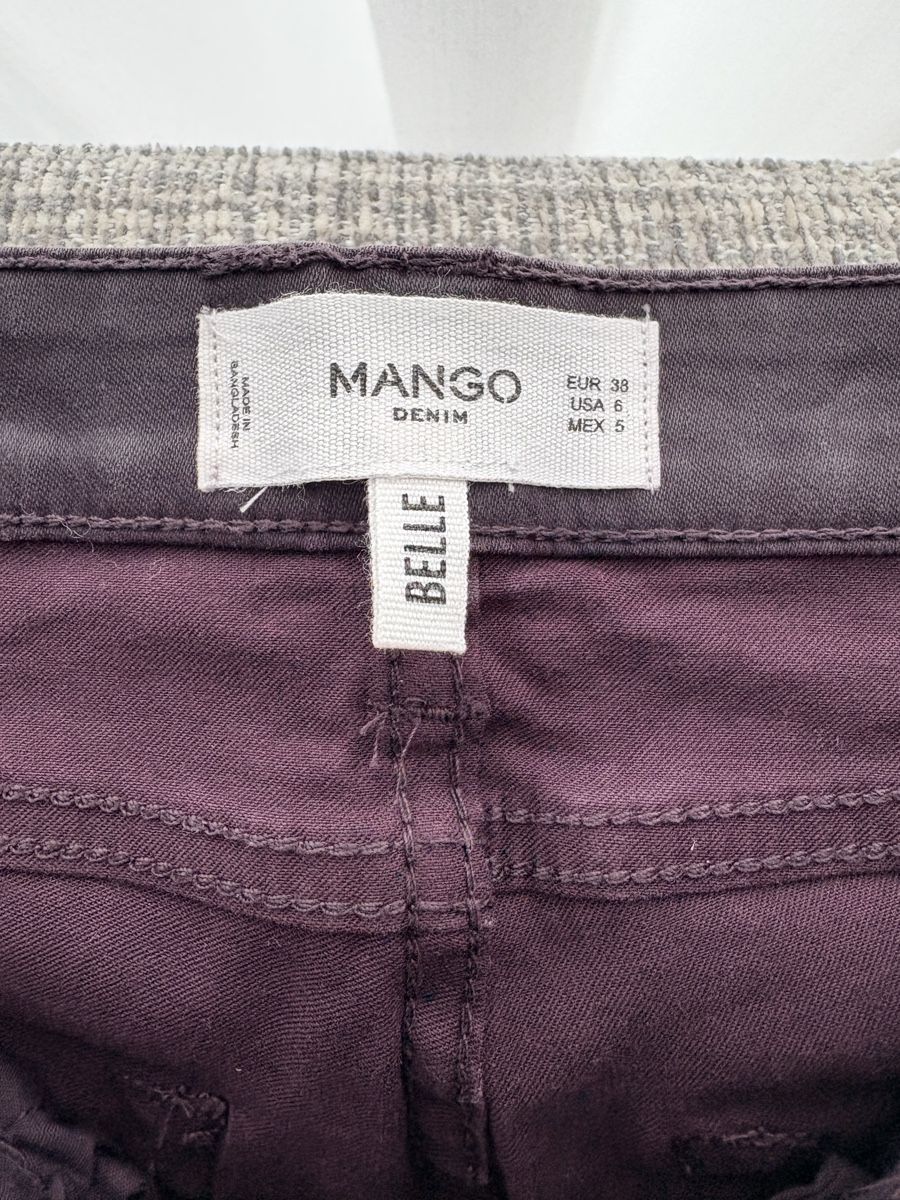 Mango Hosen: Mango Skinny Hose, Grösse 38, Lila – Gebraucht aus Münchenstein von Miresolese 2