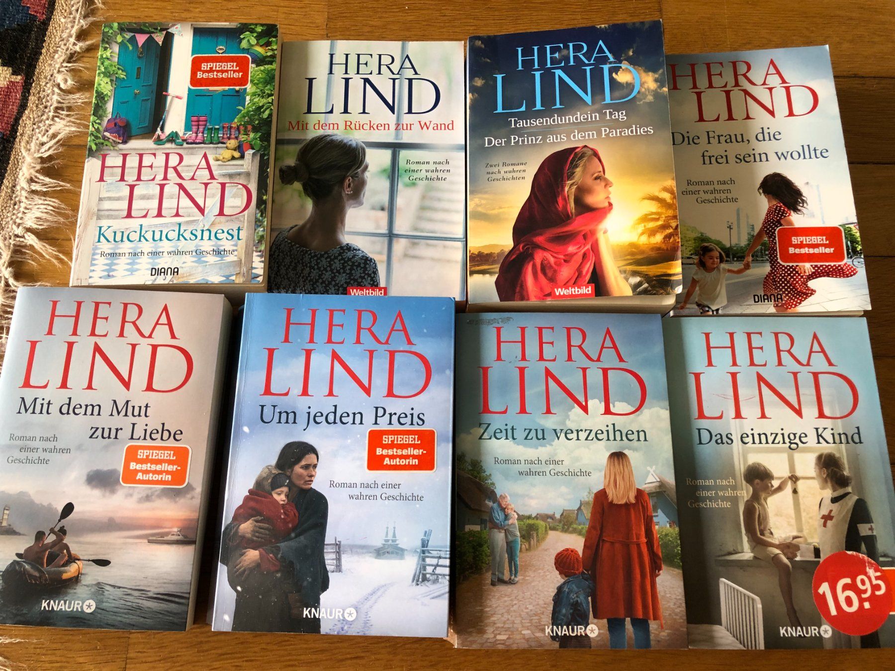 Libri: 8 Hera Lind Bücher und gratis noch eines dazu! – Usato da Eich venduto da Jokove63