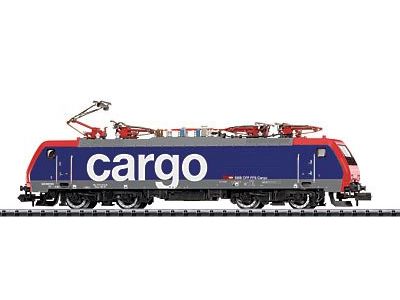 Trix Modellini di ferrovie: Neu OVP Minitrix 12327 SBB Cargo Re 474 (Decoder Steckplatz) – Nuovo e nell'imballaggio originale da Oberurnen venduto da Zueger_Modellbahnen