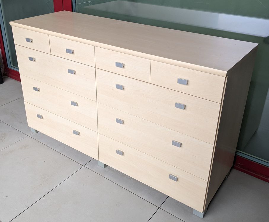 VidaXL Sideboard Mit LED-Leuchten – Moderner Schrank Mit Viel Stauraum | 162x37x100 Cm, Holzwerkstoff, Schwarz