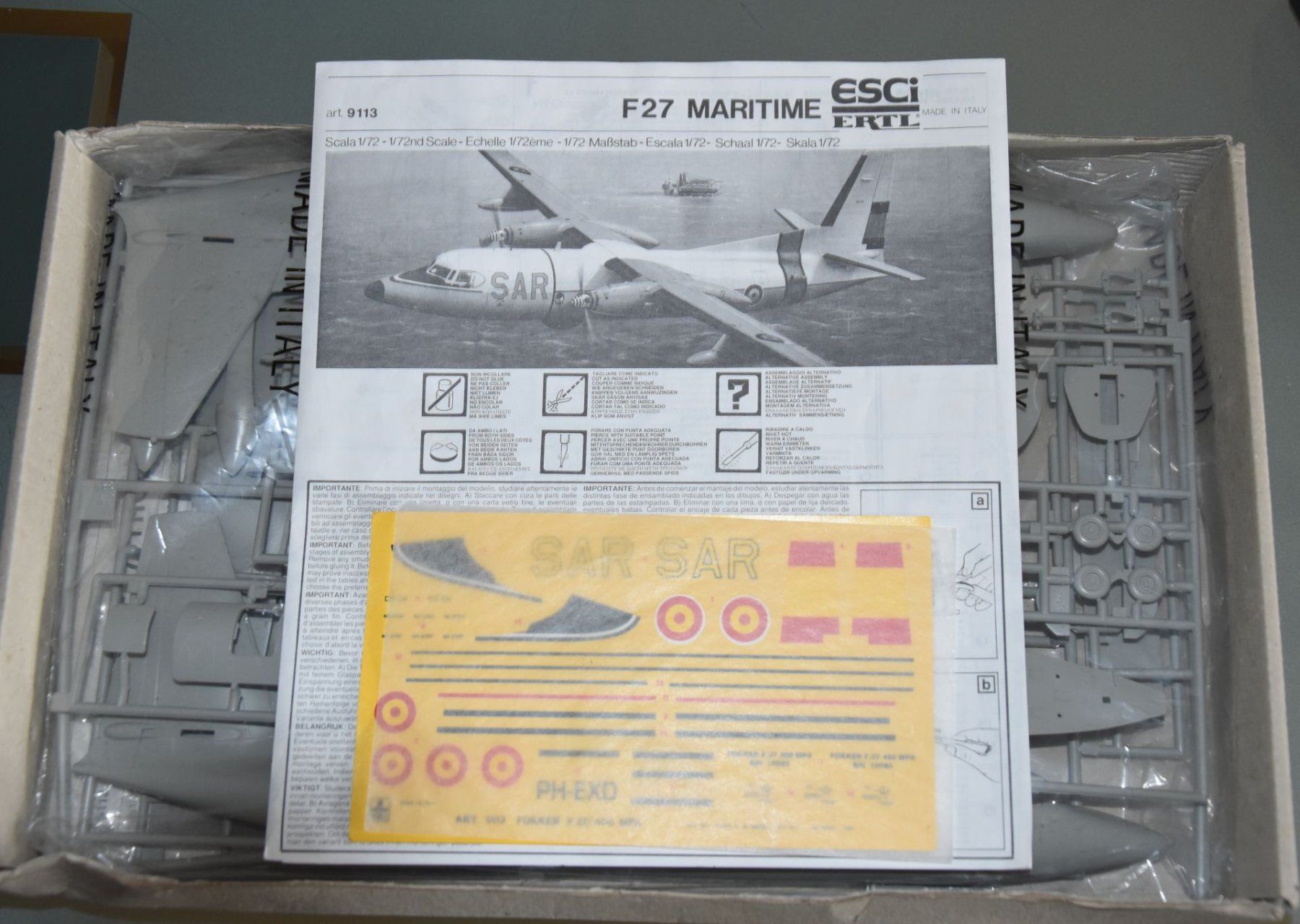 Modellbausätze & Standmodelle: Fokker F.27 SAR – Neu (gemäss Beschreibung) aus Liestal von estreiter 2