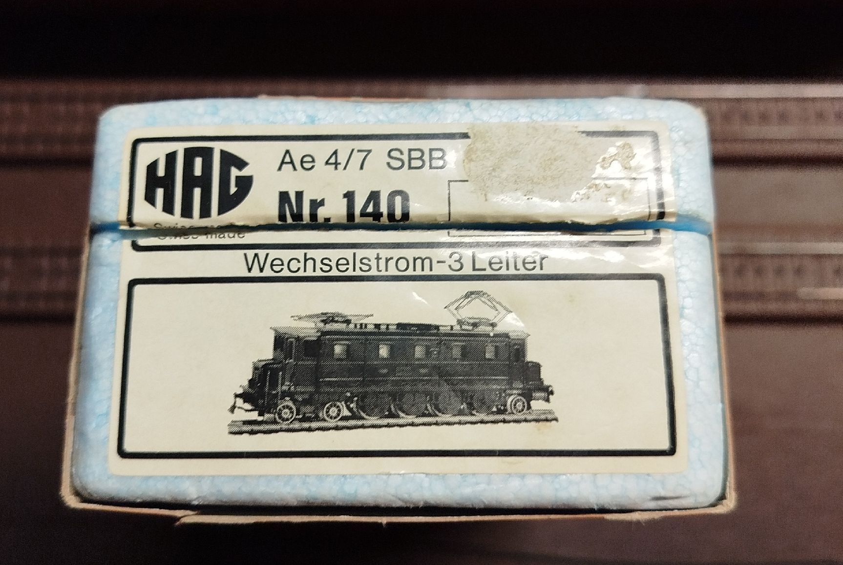 Hag Modellini di ferrovie: HAG - Ae 4/7 – Usato da Schaffhausen venduto da Viertelvorvieri 8