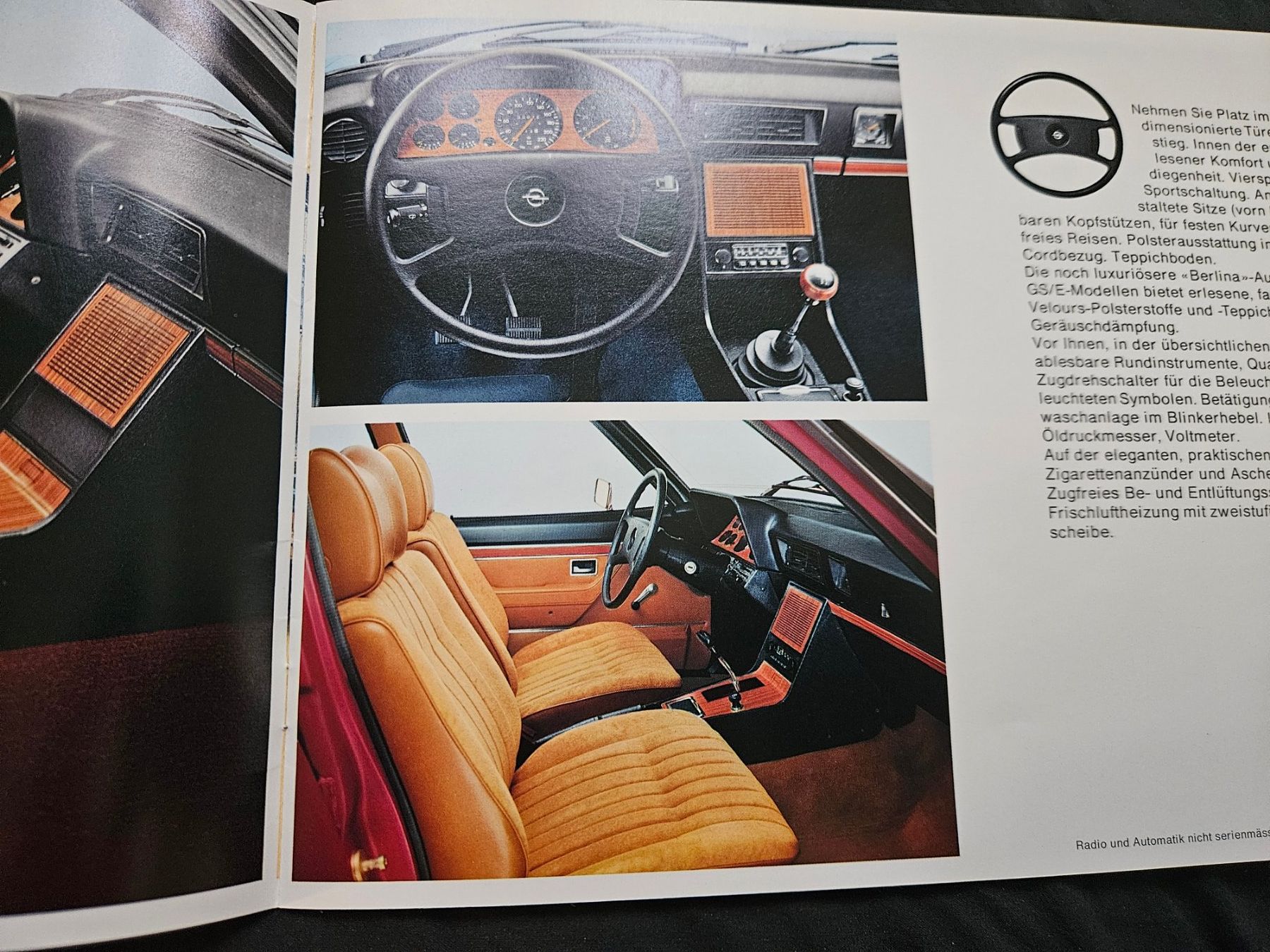 Opel Documenti: Opel Commodore 2.5  2.8   2.8 GS/E   Prospekt 1976  xx – Usato da Flawil venduto da sr1_f6st 2