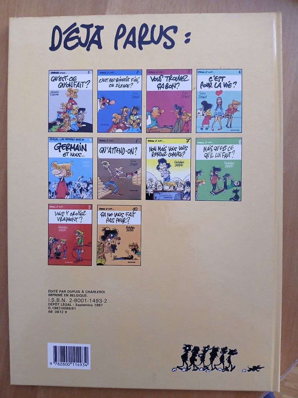 BD: Germain et nous - tome 10   EO  NEUF – D'occasion à Genève par voyageur63 1
