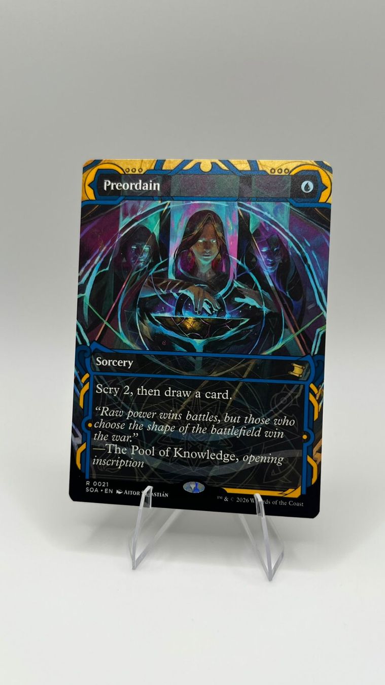 Magic The Gathering Carte collezionabili: Preordain – Nuovo (secondo la descrizione) da Wilen b. Wollerau venduto da GarruksShop