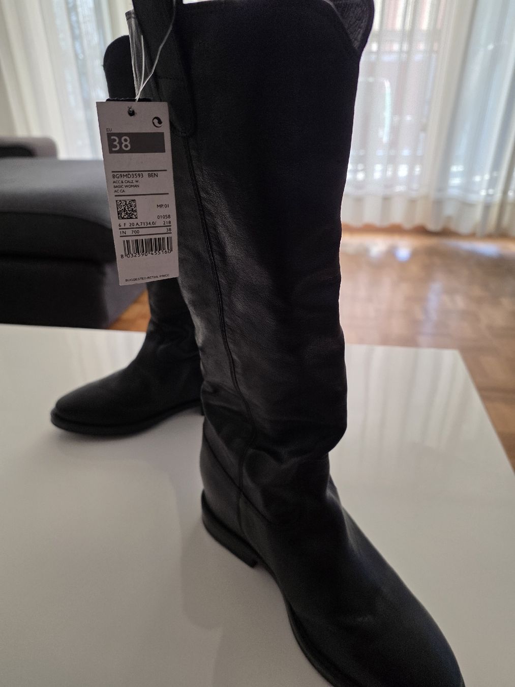 Benetton Scarpe da donna: Benetton bottes noires neuves – Nuovo e nell'imballaggio originale da Yverdon-les-Bains venduto da enzine 3