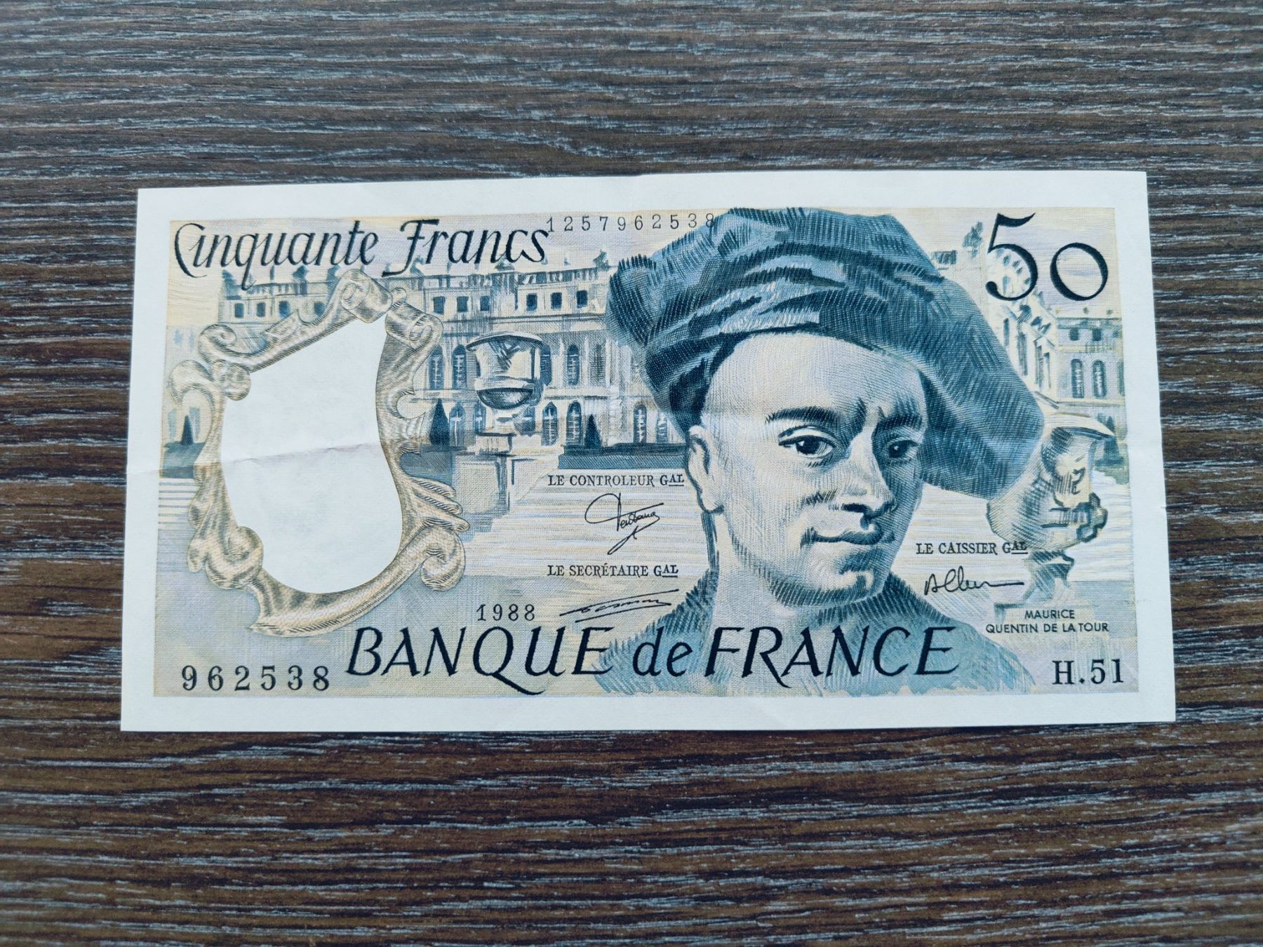 Banknoten: Frankreich 50 Francs 1988 !!!!!!! – Gebraucht aus Flaach von Lonzo99