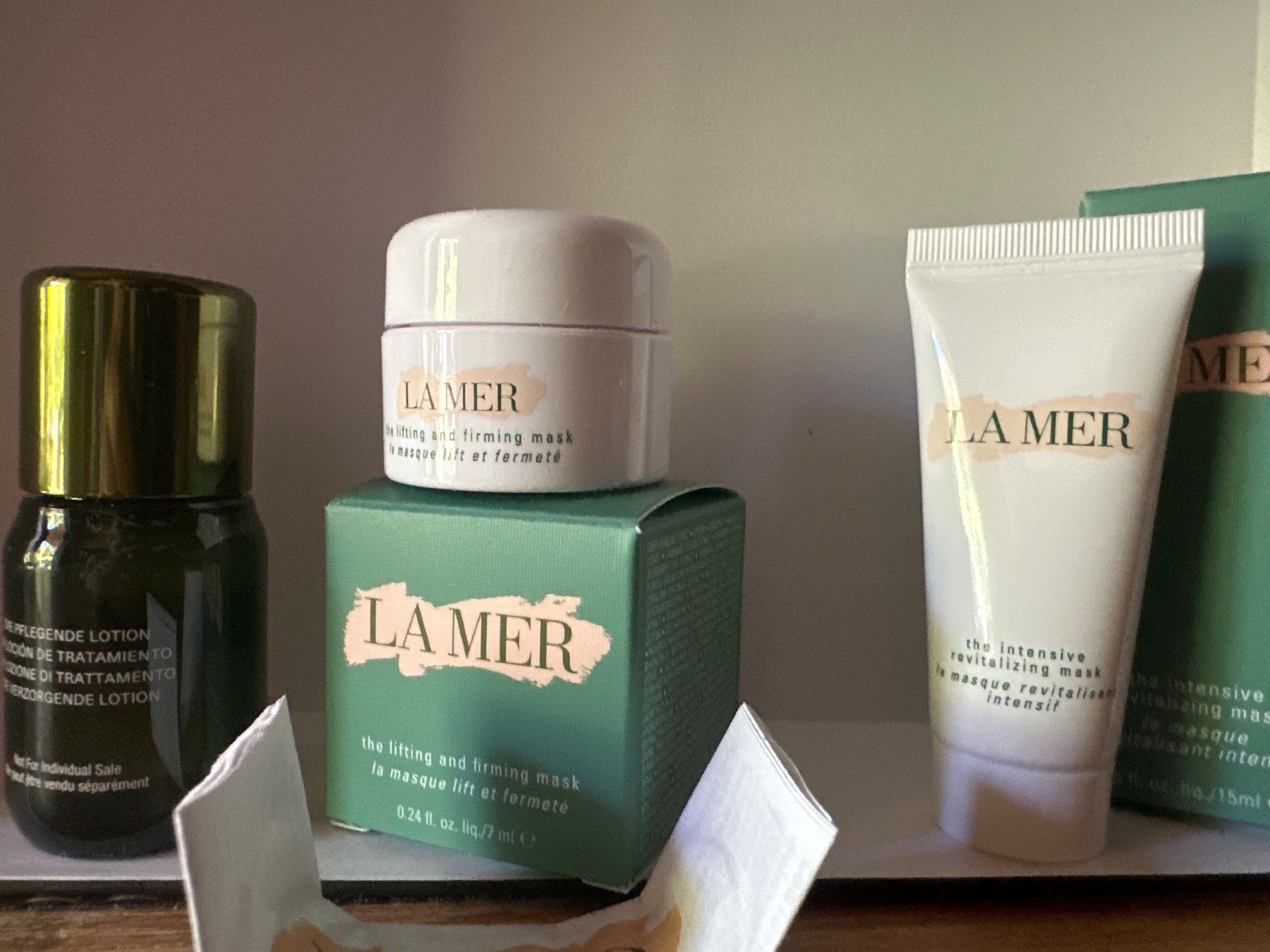 La Mer Gesichtspflege: Original la Mer, Set div masken und lotion – Neu und originalverpackt aus Aarburg von flacon05 2