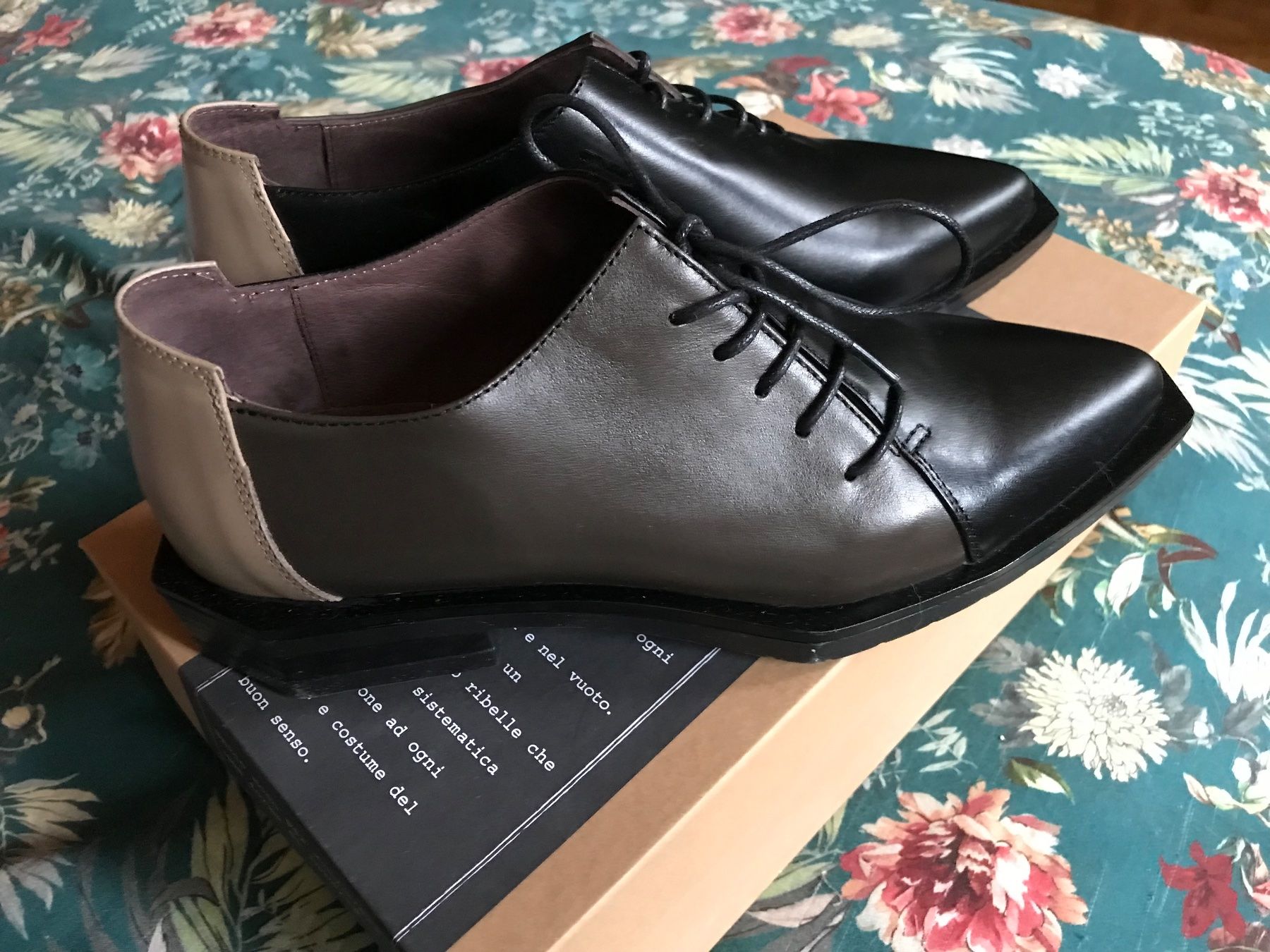 Scarpe da donna: Chaussures à lacets LE BOHÉMIEN, taille 37, cuir – Nuovo e nell'imballaggio originale da Morges venduto da sandy069 1