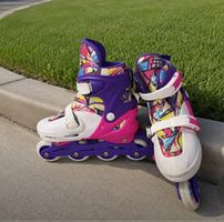 Girls roller blades, Size UK 1- 3 