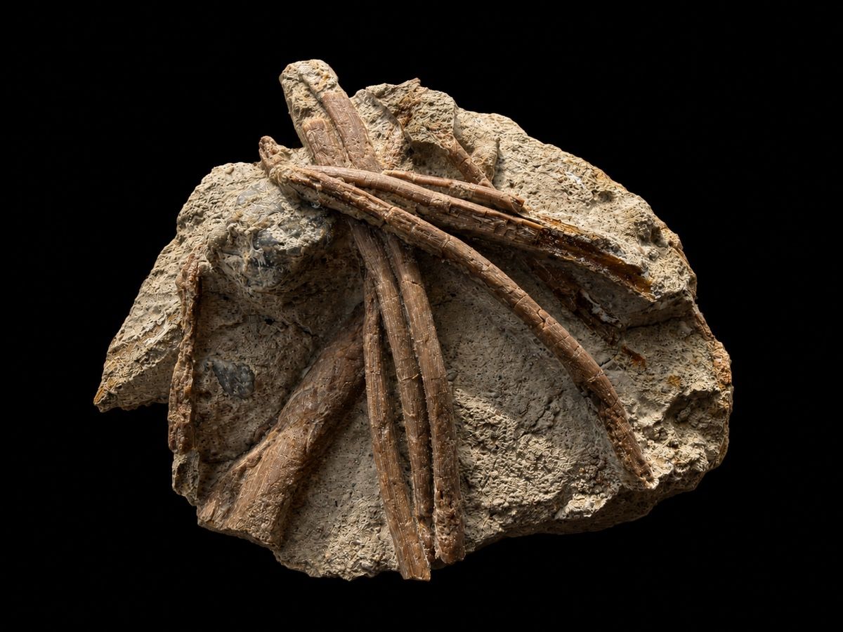 Fossili: Psittacosaurus sp. - Knochenteile – Usato da Au SG venduto da Houseofkeichousaurus 2
