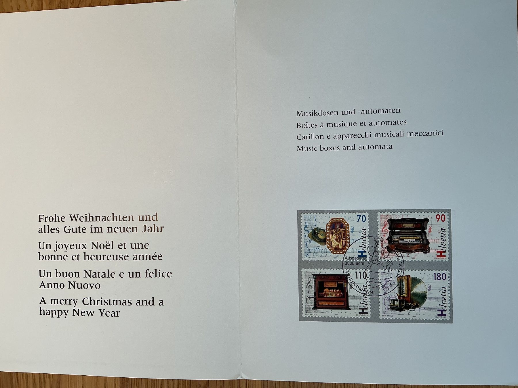Tutti i francobolli: Briefmarken. Weihnachtskarten der Schweizer Post 1966 - 2006 – Nuovo (secondo la descrizione) da Winterthur venduto da EstherR 1