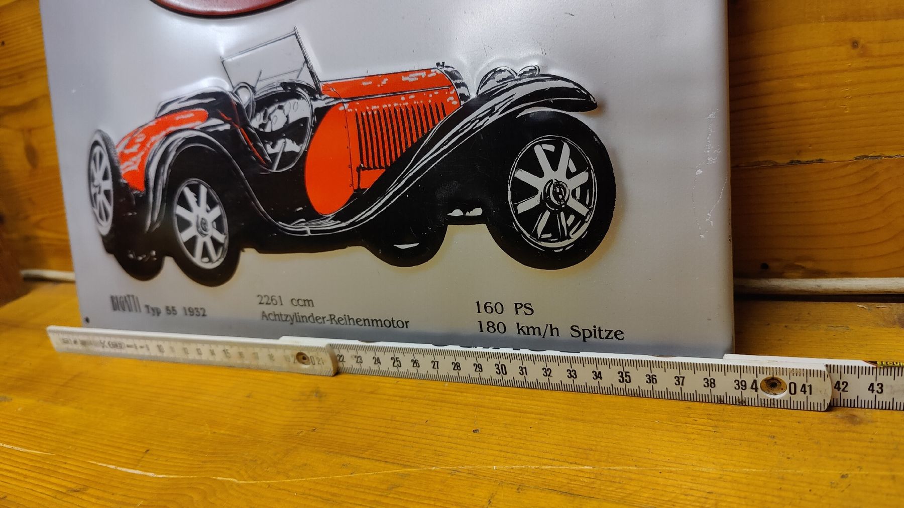 Bugatti Insegne: Bugatti Blechschild Barschild (L5) – Usato da Aarau venduto da bro_9zsg 7