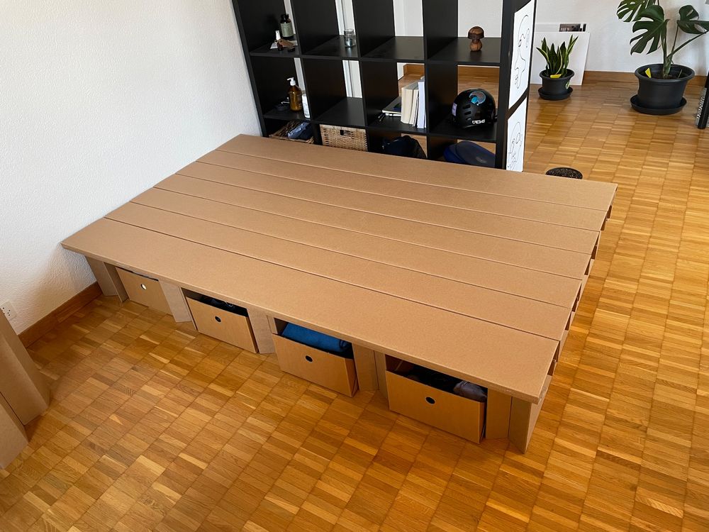 Kartonbett von Stange Design | Kaufen auf Ricardo