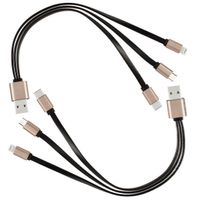 2PCS Ladekabel Highspeed Datenkabel 3in1