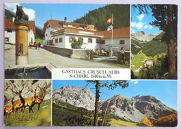Gasthaus Crusch Alba, S-charl 1810 m ü.M.