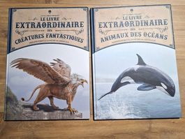 Lot de 2 Livres Le Livre Extraordinaire Fantastique Océans