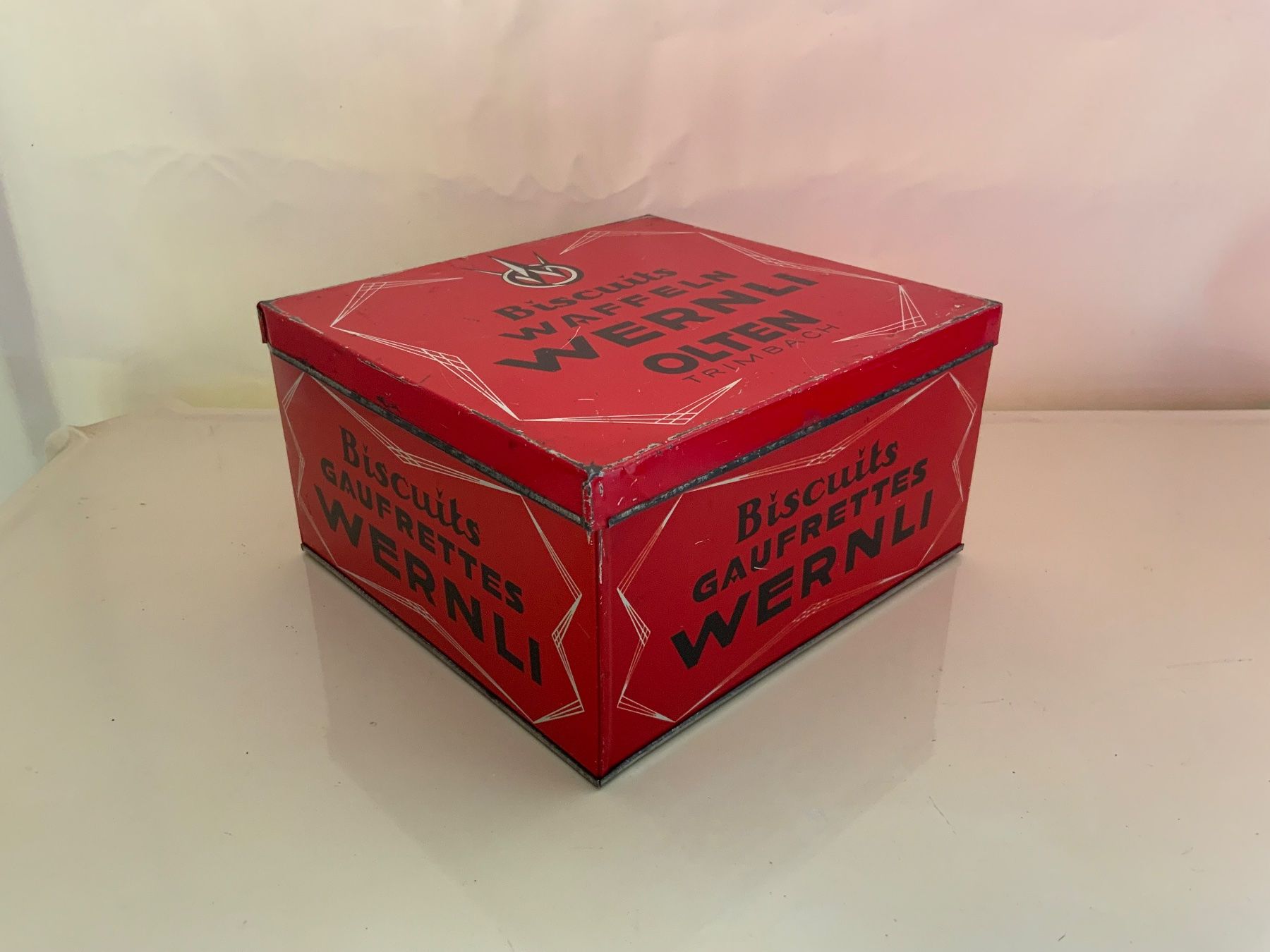 Pots: Antike Biscuits Blech Dose – D'occasion à Erlach par silvia3235 3