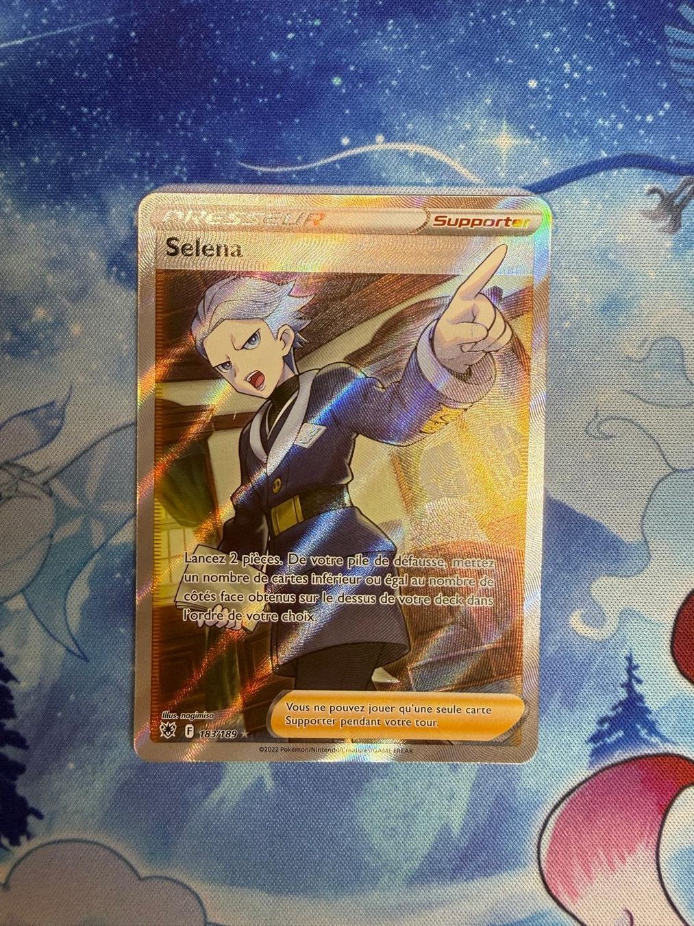 Pokémon Carte collezionabili: Selena FA - ASR 183 FR – Nuovo (secondo la descrizione) da Courgenay venduto da ScamBoxOff
