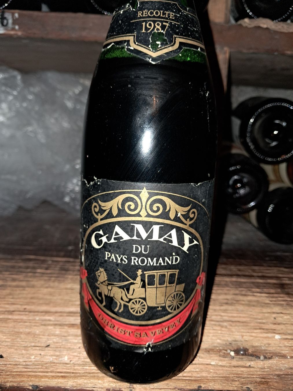 Wein: Gamay du Pays Romand 1987 – Neu und originalverpackt aus Le locle von juliensaran 1
