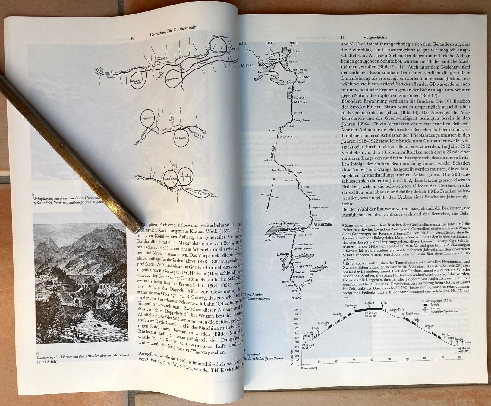 Bücher: Lokomotiven der Gotthardbahn - O. Herrmann, 1971 – Gebraucht aus Versoix von Decapod 3