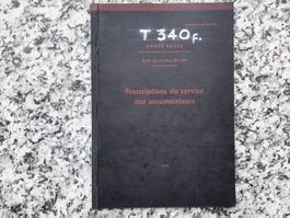 Prescriptions de service des accumulateurs