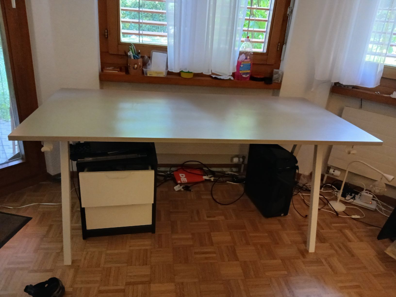 Scrivanie: Schreibtisch weiss 160cm "Trotten" – Usato da Fribourg venduto da cyr_2mbj 1